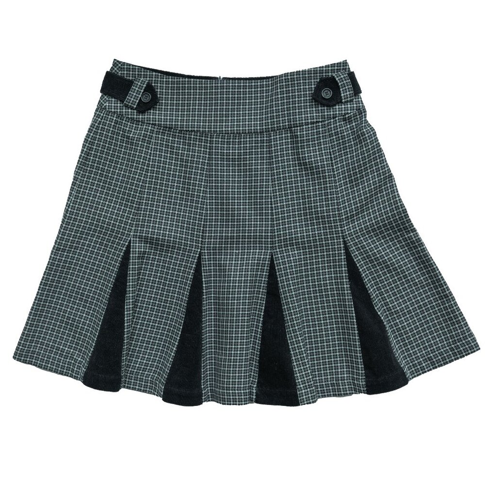 Split Plaid Skirt Vintage Y2k Britney Spears School Girl Pleated Mini Knee